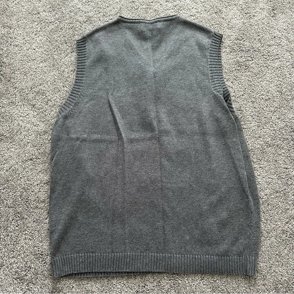 J. Crew Gray V-Neck Sweater Classic Style